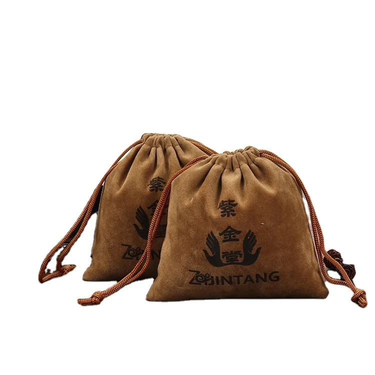 Custom flocked drawstring velvet necklace pouch packaging with hot stamping, Customized color
Custom flocked drawstring velvet necklace pouch packaging with hot stamping, Customized color