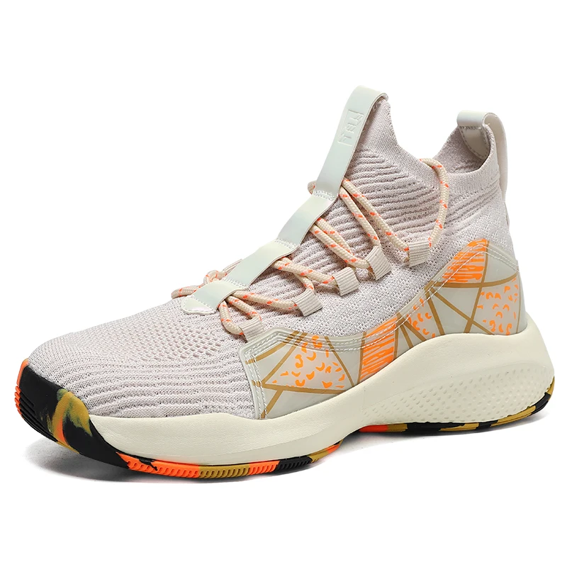 Fly woven surface rubber sole sneakers high top students basketball shoes men's sport shoes for teenagers, Customized color
Fly woven surface rubber sole sneakers high top students basketball shoes men's sport shoes for teenagers, Customized color