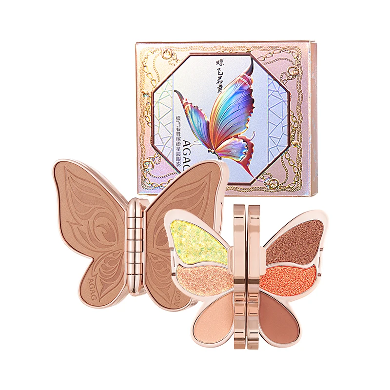 Wholesale Eye Shadow 6 Colors Waterproof Glitter Matte Pigmented Butterfly Eyeshadow Palette Shiny Flash Powder Cute Eyes Makeup
Wholesale Eye Shadow 6 Colors Waterproof Glitter Matte Pigmented Butterfly Eyeshadow Palette Shiny Flash Powder Cute Eyes Makeup