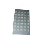 Low price led dot matrix display 5x7 LED dot Matrix display 23x40mm Led dot matrix display 1mm for advertising showing