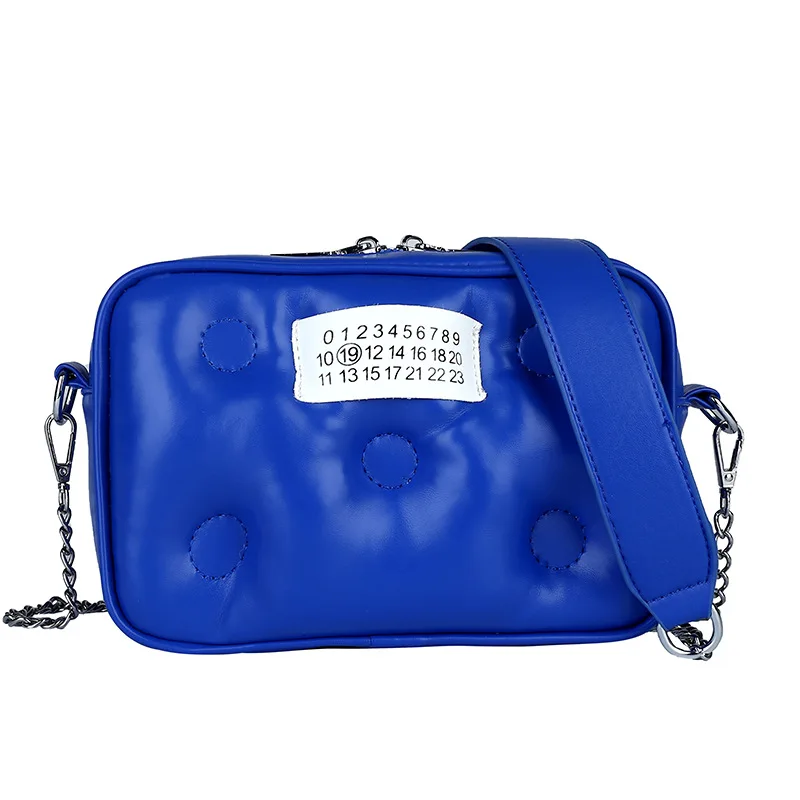 2021 Fall Winter Simple Letter Camera Bag Padded Chain Sling Bag For Women Fashionable, Black, blue, red, green, white,silver
2021 Fall Winter Simple Letter Camera Bag Padded Chain Sling Bag For Women Fashionable, Black, blue, red, green, white,silver