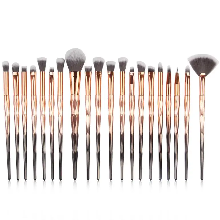 New Makeup Brushes 20pcs Gradient Diamond Makeup Brush Set Colorful Handle Brushes Set
New Makeup Brushes 20pcs Gradient Diamond Makeup Brush Set Colorful Handle Brushes Set