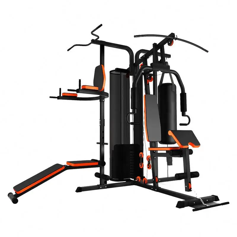 2021 New Multi-functional Comprehensive Trainer Household Three-station Power Exercise Set Fitness Equipment, Customized
2021 New Multi-functional Comprehensive Trainer Household Three-station Power Exercise Set Fitness Equipment, Customized