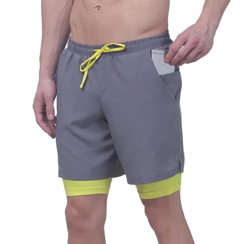 new design Men's 2 in 1 Workout Running Two-Layer Shorts Compression Shorts with Phone Pockets
new design Men's 2 in 1 Workout Running Two-Layer Shorts Compression Shorts with Phone Pockets