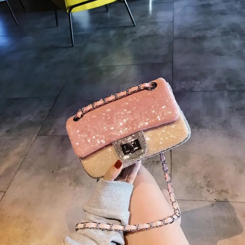 Trending Ladies Glitter Sequin Small Sling Crossbody Shoulder Hand Bags Clutch Purse for Women Girls
Trending Ladies Glitter Sequin Small Sling Crossbody Shoulder Hand Bags Clutch Purse for Women Girls