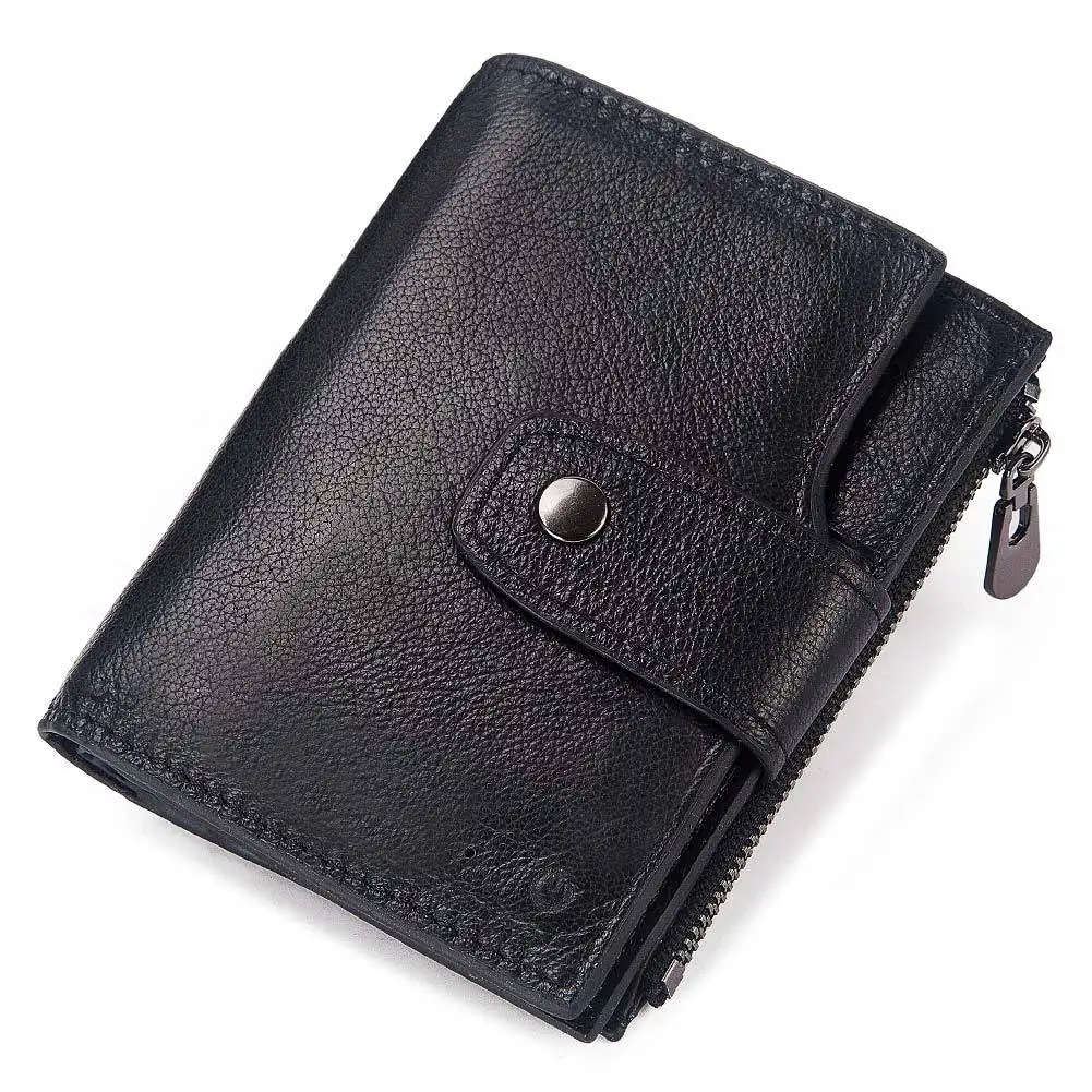RUNKAI Wholesale Male Genuine RFID Leather Smart Anti-Loss Anti-Theft Multifunctional Wallet For Men, Black
RUNKAI Wholesale Male Genuine RFID Leather Smart Anti-Loss Anti-Theft Multifunctional Wallet For Men, Black