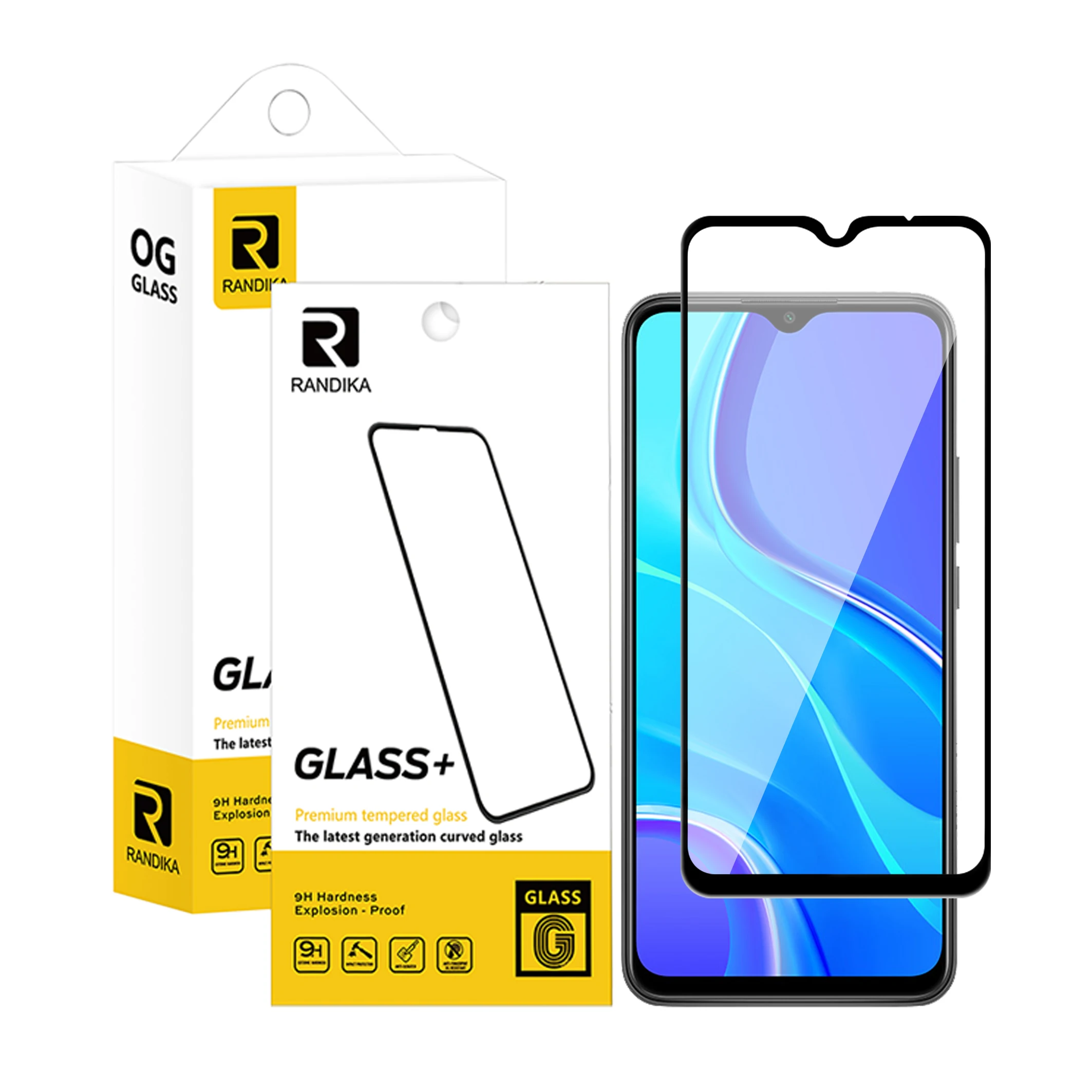 For Redmi 9 9i 9Prime Waterproof 9H High Tempered Glass Transparent Screen Guard Film Anti-Scratch Film
For Redmi 9 9i 9Prime Waterproof 9H High Tempered Glass Transparent Screen Guard Film Anti-Scratch Film