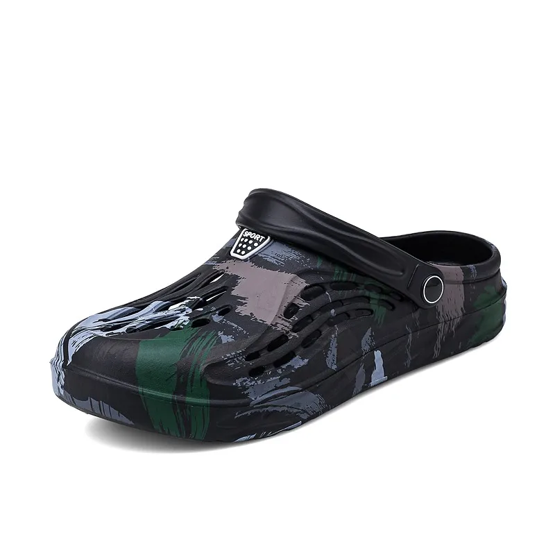 2021 New Men Summer Shoes Sandals Men's Holes Sandals Hollow Breathable Fashion Outdoor Beach Slippers, Black, white
2021 New Men Summer Shoes Sandals Men's Holes Sandals Hollow Breathable Fashion Outdoor Beach Slippers, Black, white