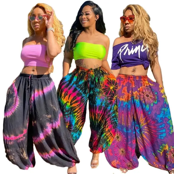 Women's Trousers Wide Leg Plus Size Pants Tie Dye Loose Palazzo Pants Women, Picture shown
Women's Trousers Wide Leg Plus Size Pants Tie Dye Loose Palazzo Pants Women, Picture shown
