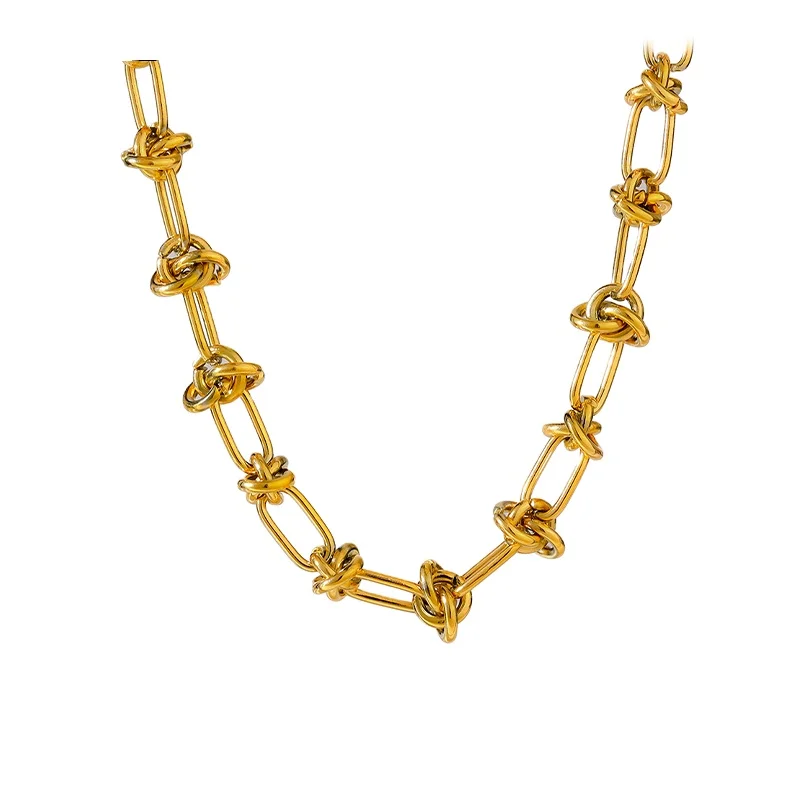 JINYOU 1035 Waterproof Statement Metal Texture 18K Gold Plated Charm Necklace 2022 Stainless Steel Chain Necklaces Jewelry
JINYOU 1035 Waterproof Statement Metal Texture 18K Gold Plated Charm Necklace 2022 Stainless Steel Chain Necklaces Jewelry