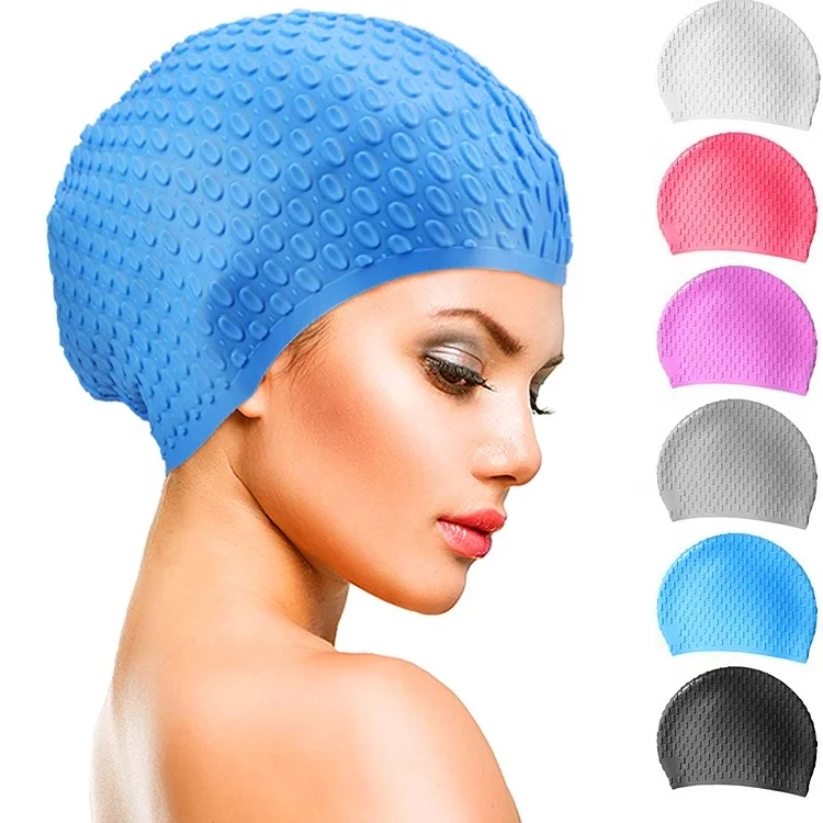 Comfortable Bathing Cap for Curly Short Medium Long Hair,Silicone Swim Cap, Multi-colored
Comfortable Bathing Cap for Curly Short Medium Long Hair,Silicone Swim Cap, Multi-colored