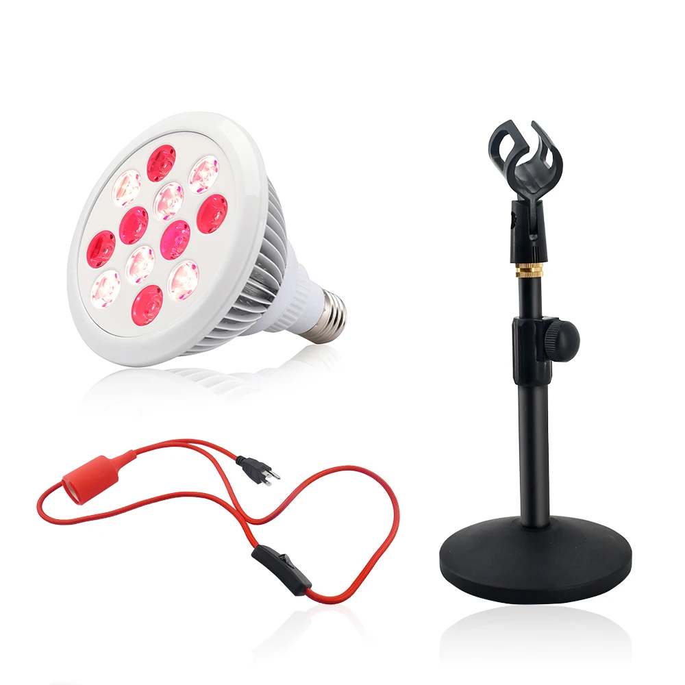 Red Infrared PDT Skin Care Collagen Boosting E27 Socket 24W LED Red Light Therapy Bulb
Red Infrared PDT Skin Care Collagen Boosting E27 Socket 24W LED Red Light Therapy Bulb