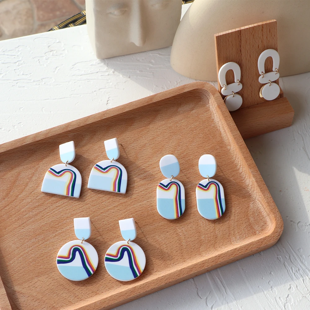 JUHU Original Exaggeration Long Fashionable Acrylic Stud Earrings For Women ClassicJewelry, Colorful
JUHU Original Exaggeration Long Fashionable Acrylic Stud Earrings For Women ClassicJewelry, Colorful