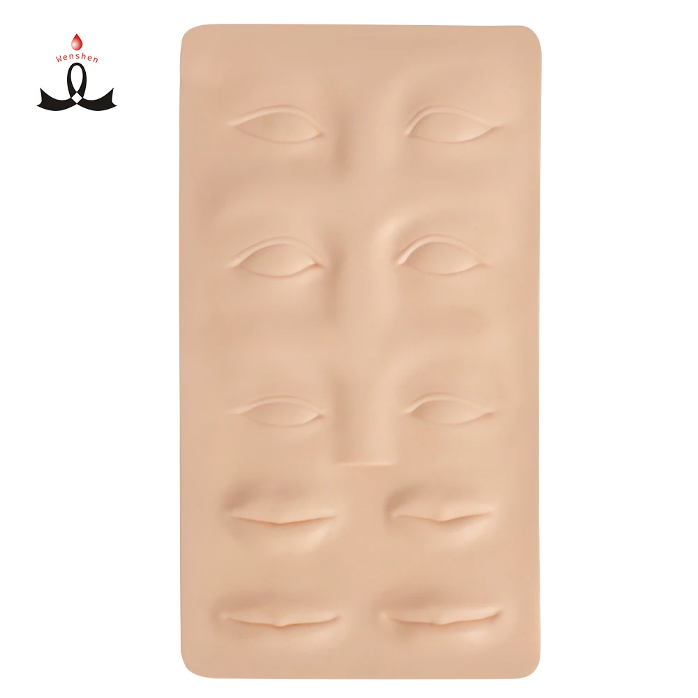 Hot Sale Silicone Eyes Lip Mixed Latex Practice Skin Microblading Permanent Makeup Tattoo Practice Skin for Training
Hot Sale Silicone Eyes Lip Mixed Latex Practice Skin Microblading Permanent Makeup Tattoo Practice Skin for Training