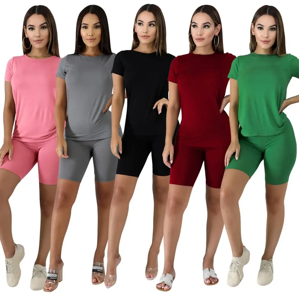 FM-3998 2020 hot selling custom logo plain color women clothing gym wear summer cotton two piece shorts women set
FM-3998 2020 hot selling custom logo plain color women clothing gym wear summer cotton two piece shorts women set