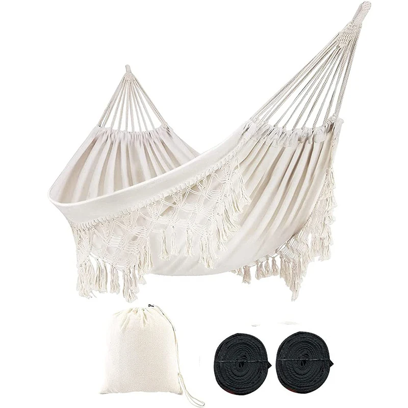 Parachute Fabric Outdoor Camping 220KG Heavy Duty 2 Persono Portable tassels fringe Hammock Stand For Highking Trivel Holiday
Parachute Fabric Outdoor Camping 220KG Heavy Duty 2 Persono Portable tassels fringe Hammock Stand For Highking Trivel Holiday