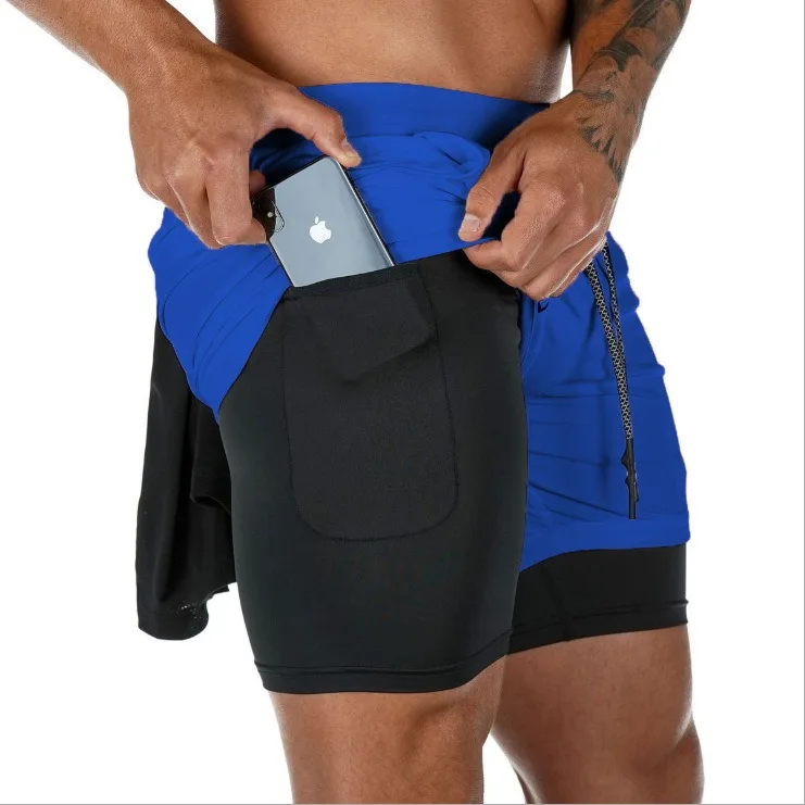 Polyester men's 2 in 1 running short two in one gym Running double layer quick Drying Workout shorts with built in tight Liner 
Polyester men's 2 in 1 running short two in one gym Running double layer quick Drying Workout shorts with built in tight Liner