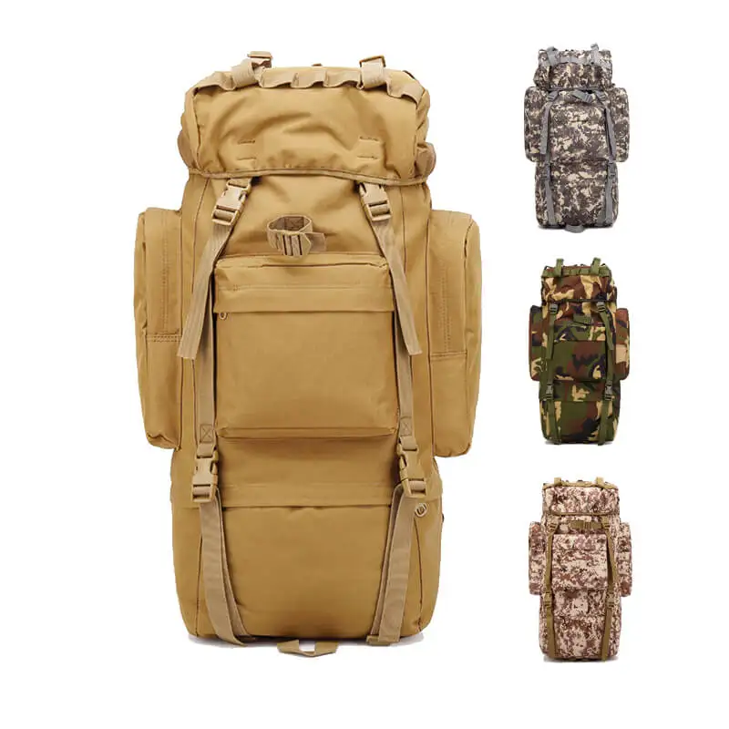V169 Professional outdoor mountaineering waterproof large capacity camping hiking backpack 65l
V169 Professional outdoor mountaineering waterproof large capacity camping hiking backpack 65l