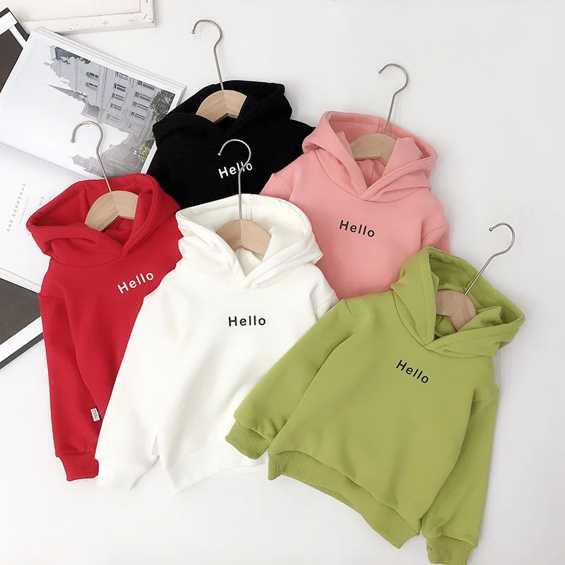 Winter Kids Clothing Solid Color Hoodies Fashion Thicken Warm Sweatshirt Toddlers Boys Girls Casual Hoodies, Customized color
Winter Kids Clothing Solid Color Hoodies Fashion Thicken Warm Sweatshirt Toddlers Boys Girls Casual Hoodies, Customized color