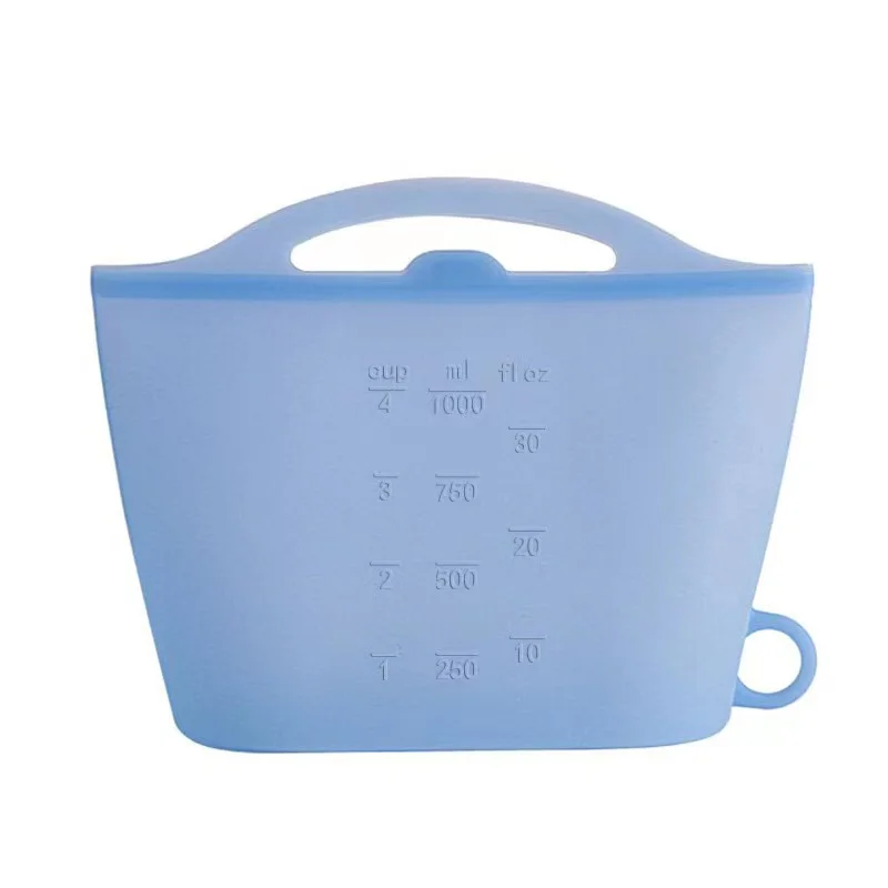 BPA free Leakproof Reusable silicone fresh keeping bag Silicone food grade reusable Storage Bag
BPA free Leakproof Reusable silicone fresh keeping bag Silicone food grade reusable Storage Bag