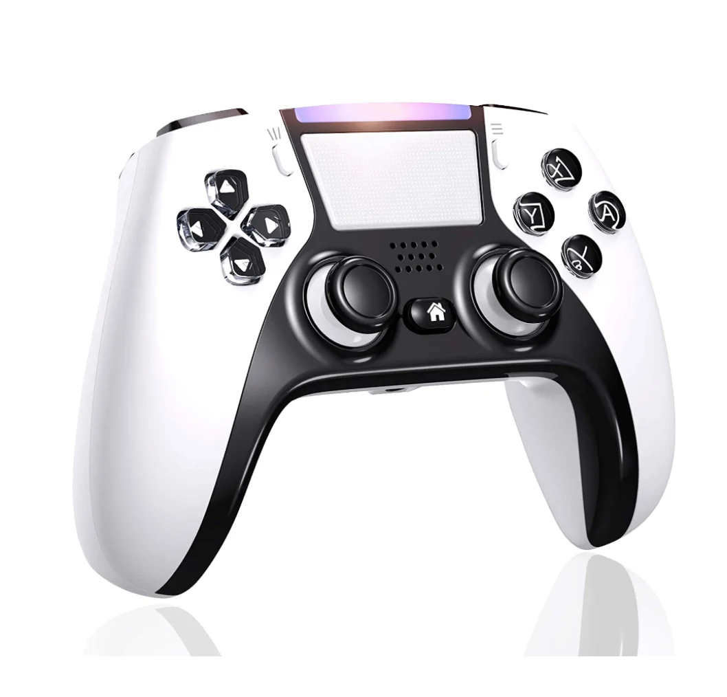 p 5 appearance wireless Game Controller for PS4 BT Joystick Gaming Controller TURBO triggers with ps5 design
p 5 appearance wireless Game Controller for PS4 BT Joystick Gaming Controller TURBO triggers with ps5 design