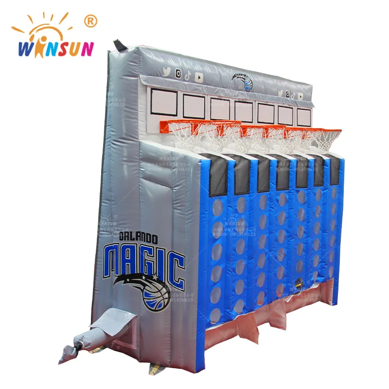 WINSUN Fashion adults basketball shooting game connect four basketball game inflatable basketball connect four game
WINSUN Fashion adults basketball shooting game connect four basketball game inflatable basketball connect four game