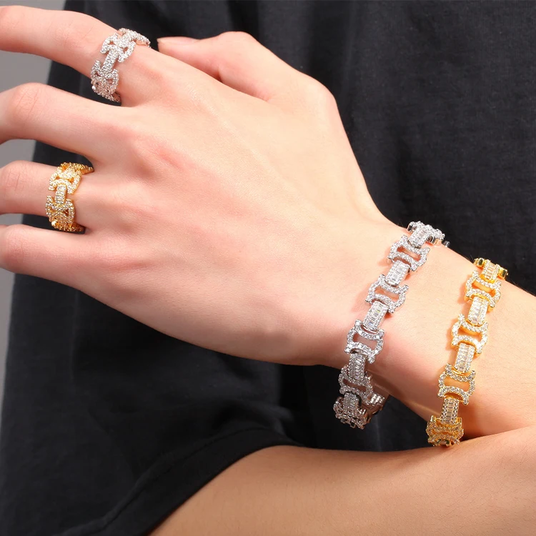 Wholesale I Word Link Iced Out Cuban Bracelet Men
Wholesale I Word Link Iced Out Cuban Bracelet Men