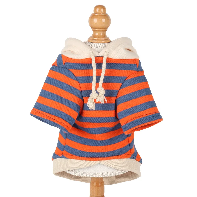 Autumn winter pet striped hoodies fashion casual hooded dog and cat hoodies in stock wholesale
Autumn winter pet striped hoodies fashion casual hooded dog and cat hoodies in stock wholesale