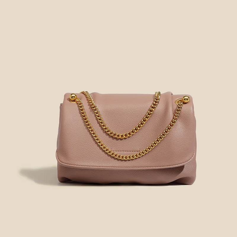 2021Fashion chain bag, shoulder messenger bag, design sense pleated leather messenger bag women, White/black/khaki
2021Fashion chain bag, shoulder messenger bag, design sense pleated leather messenger bag women, White/black/khaki