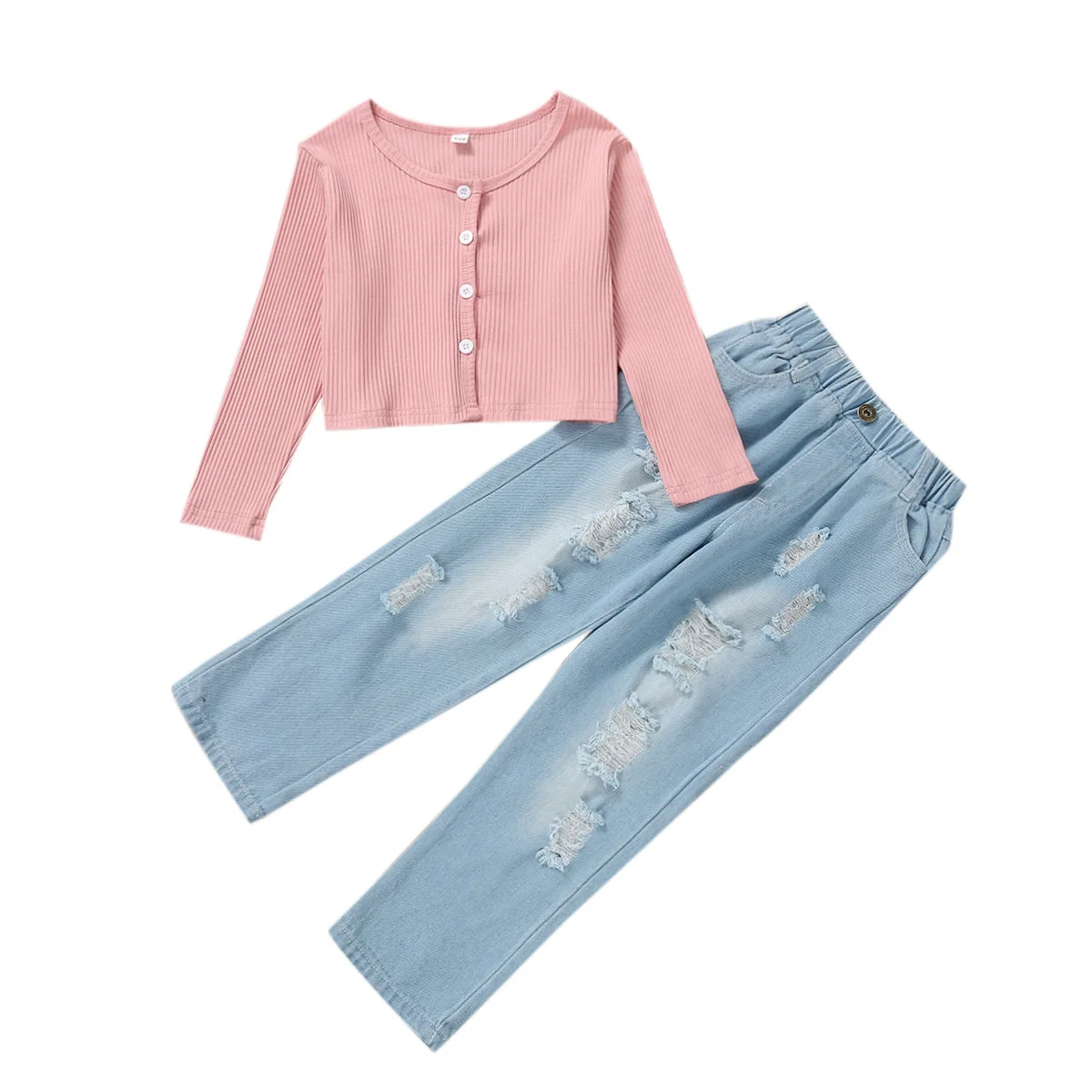IHJ5807 kids sets 2021 girl boutique clothes sets spring and autumn new top and jeans lil girl 2 piece sets
IHJ5807 kids sets 2021 girl boutique clothes sets spring and autumn new top and jeans lil girl 2 piece sets