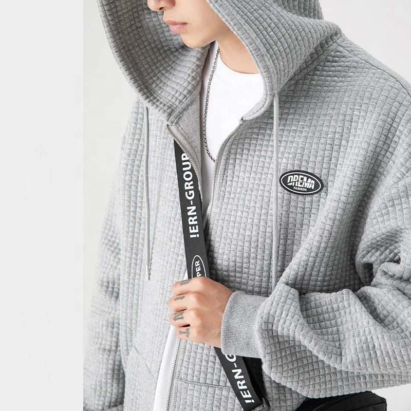 In Stock Fashion Trend Plain Oversized Waffle Sweater Waffle Zip Hoodie Plain Sweater
In Stock Fashion Trend Plain Oversized Waffle Sweater Waffle Zip Hoodie Plain Sweater