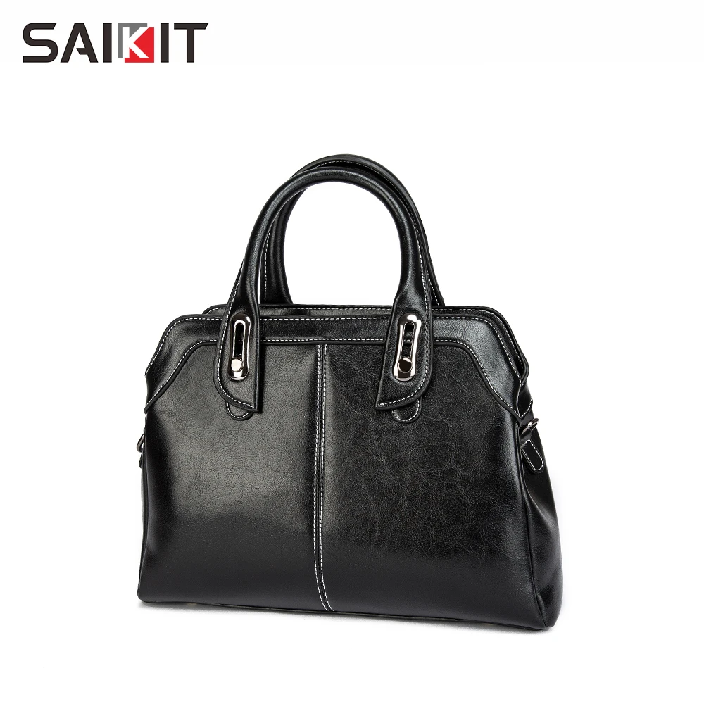 China Suppliers Wholesale Fashion 100% Genuine Cowhide Leather Hand bags Crossbody Oil Wax Female Handbags
China Suppliers Wholesale Fashion 100% Genuine Cowhide Leather Hand bags Crossbody Oil Wax Female Handbags