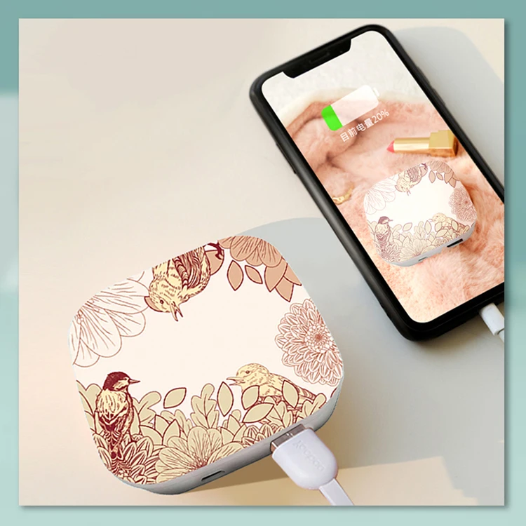 2021 Factory Selling New Fashion LED Mirror Slim Wholesale Mini Power Bank 3000Mah Mirror Power Banks 3000Mah Phone Charger
2021 Factory Selling New Fashion LED Mirror Slim Wholesale Mini Power Bank 3000Mah Mirror Power Banks 3000Mah Phone Charger