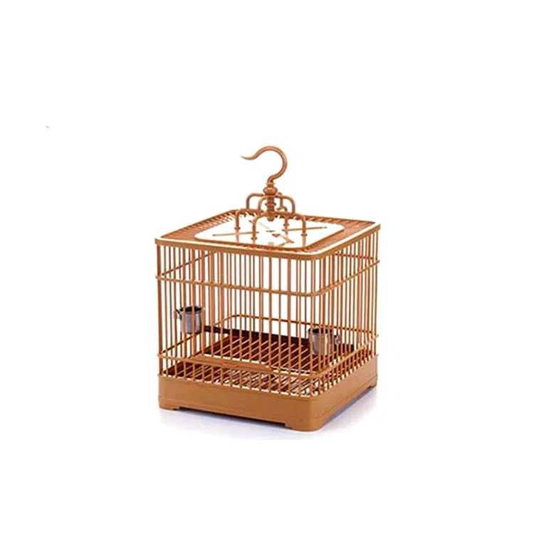 Factory supply bird cage good quality carry cage birds cage doors breeding with wooden stick bird feeder, Brown/customized color
Factory supply bird cage good quality carry cage birds cage doors breeding with wooden stick bird feeder, Brown/customized color