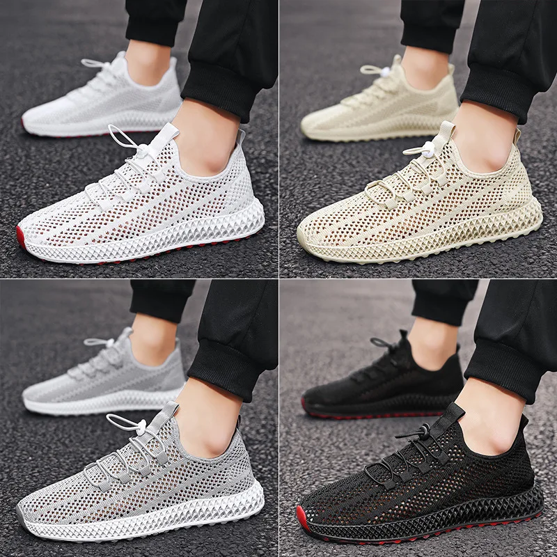 2021 Fashion cheap price breathable mesh lightweight men casual sports running shoes sneaker, White/black/red
2021 Fashion cheap price breathable mesh lightweight men casual sports running shoes sneaker, White/black/red