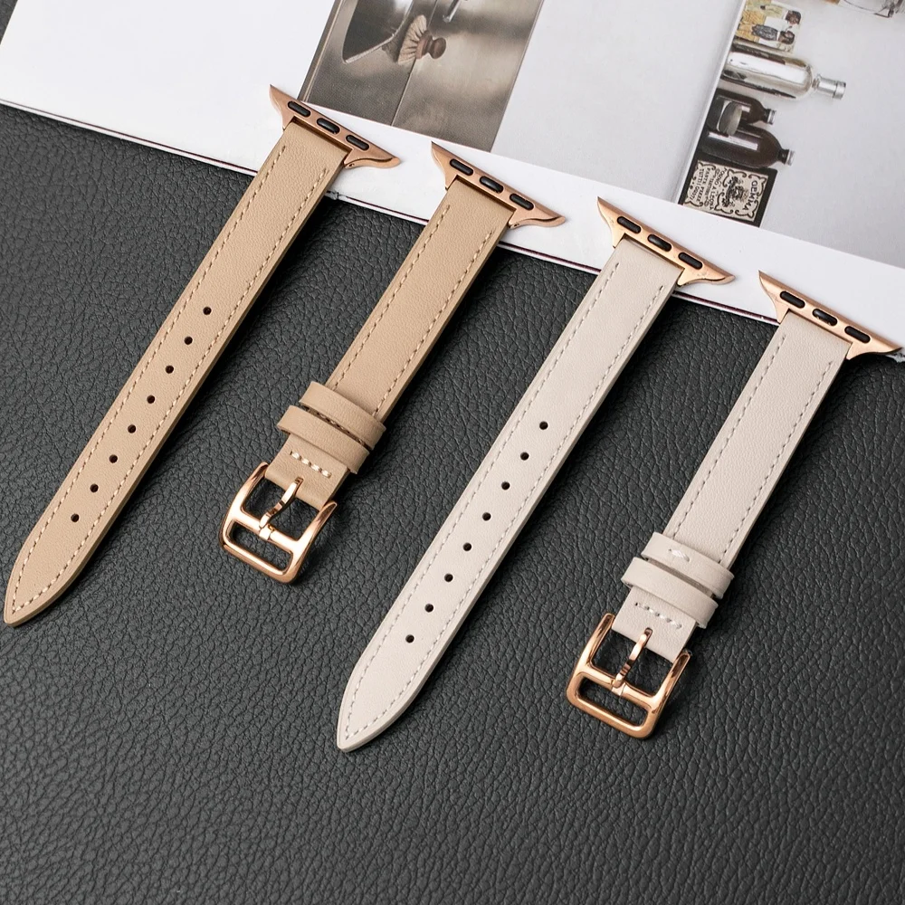 Women Ladies Correa De Reloj De Mujer Soft Slim Leather Watch Strap Band For Apple Watch Bands
Women Ladies Correa De Reloj De Mujer Soft Slim Leather Watch Strap Band For Apple Watch Bands