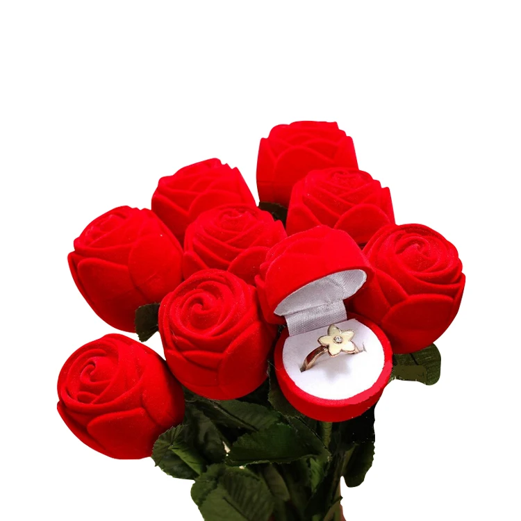 2020 Luxury custom Wedding Engagement Fashion Gift Box Velvet Red Rose Jewelry Packaging Ring Box
2020 Luxury custom Wedding Engagement Fashion Gift Box Velvet Red Rose Jewelry Packaging Ring Box