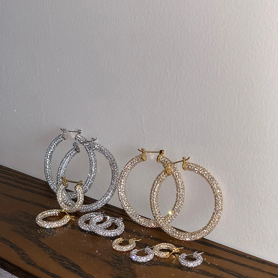 new arrivals 18k gold plated luxury high quality jewelry pave diamond 925 sterling silver hoop earrings
new arrivals 18k gold plated luxury high quality jewelry pave diamond 925 sterling silver hoop earrings