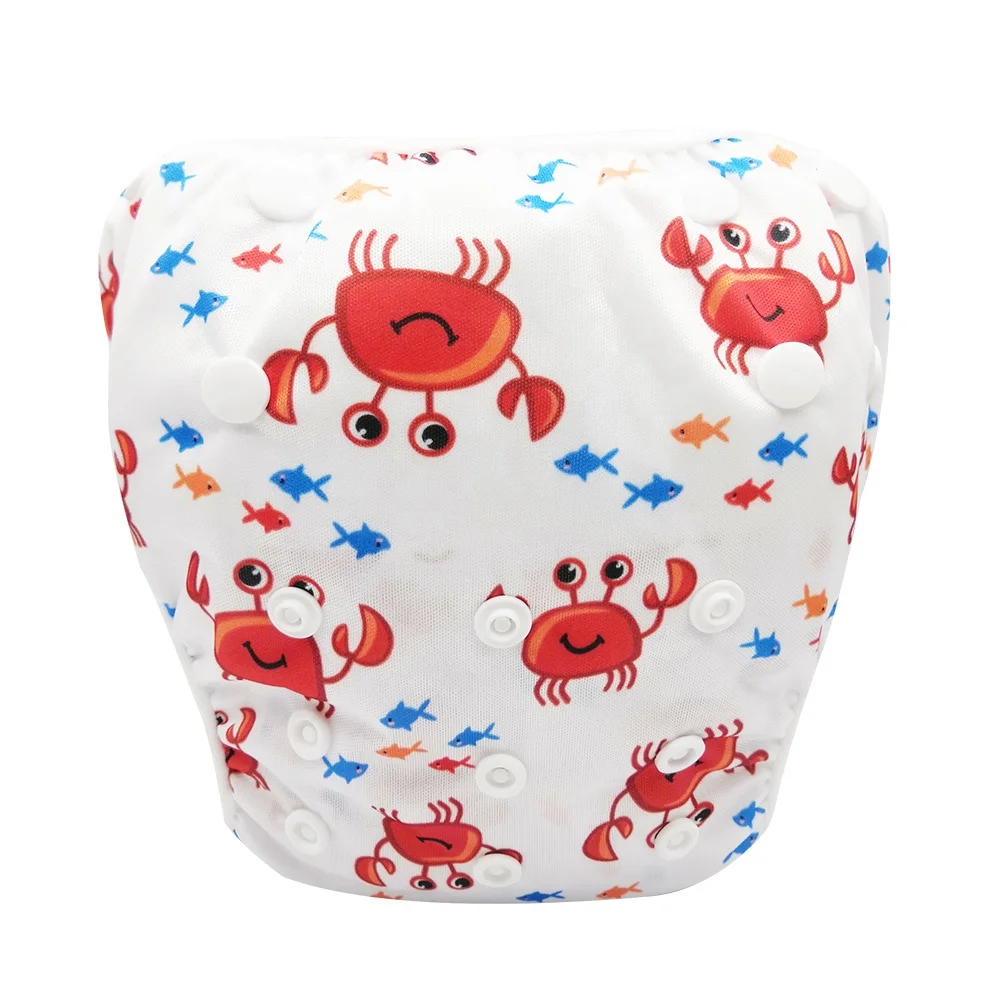 YIFASHIONBABY Stock Adjustable Printed Swim Diaper Reusable Waterproof for Baby Under 2ages
YIFASHIONBABY Stock Adjustable Printed Swim Diaper Reusable Waterproof for Baby Under 2ages