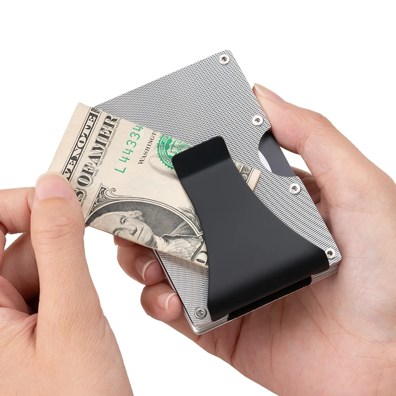 Men Smart Real Carbon Fiber Anti Rfid Blocking Slim Card Metal Wallet Holder Money Clip, Black, red, blue, silver, gray, gold
Men Smart Real Carbon Fiber Anti Rfid Blocking Slim Card Metal Wallet Holder Money Clip, Black, red, blue, silver, gray, gold
