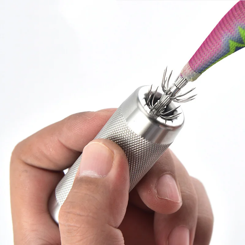 LETOYO Squid Hook Corrector Recover Octopus Hook INK Hook Youyu Needle Stainless Steel Fishing Tool
LETOYO Squid Hook Corrector Recover Octopus Hook INK Hook Youyu Needle Stainless Steel Fishing Tool
