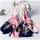 Silk Design Scarf High Quality Luxury 100% Pure Silk 12mm Customized Print Design Chinese Scarf For Women