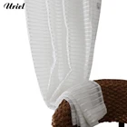 Hot selling home use built-in pleated stripe curtain with sheer for the living room new arrive
