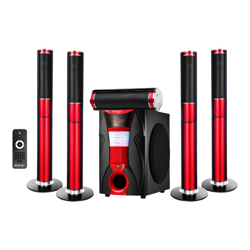 SONAC TG-Q5A New Logitech Speaker 5.1 Music Surround Sound Speaker Wireless Home Theater Computer Speaker
SONAC TG-Q5A New Logitech Speaker 5.1 Music Surround Sound Speaker Wireless Home Theater Computer Speaker