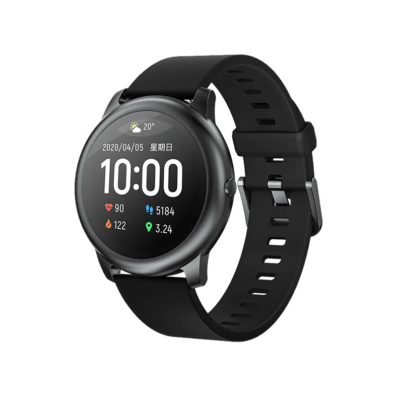 Original Smart Watch Sport Fitness Tracker Wrist Watch Haylou Solar LS05 Smart Android IOS Bracelet Touch Screen Smart Watch, Black
Original Smart Watch Sport Fitness Tracker Wrist Watch Haylou Solar LS05 Smart Android IOS Bracelet Touch Screen Smart Watch, Black