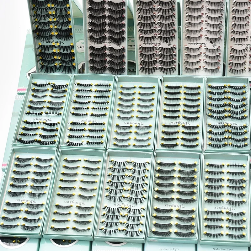 Bobohoo factory wholesale 10pairs silk faux mink eyelashes lasheswholesale vendor false eyelashes packaging with private label
Bobohoo factory wholesale 10pairs silk faux mink eyelashes lasheswholesale vendor false eyelashes packaging with private label