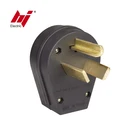 High Performance Industrial 30A NEMA 10-30P Socket Power Plug