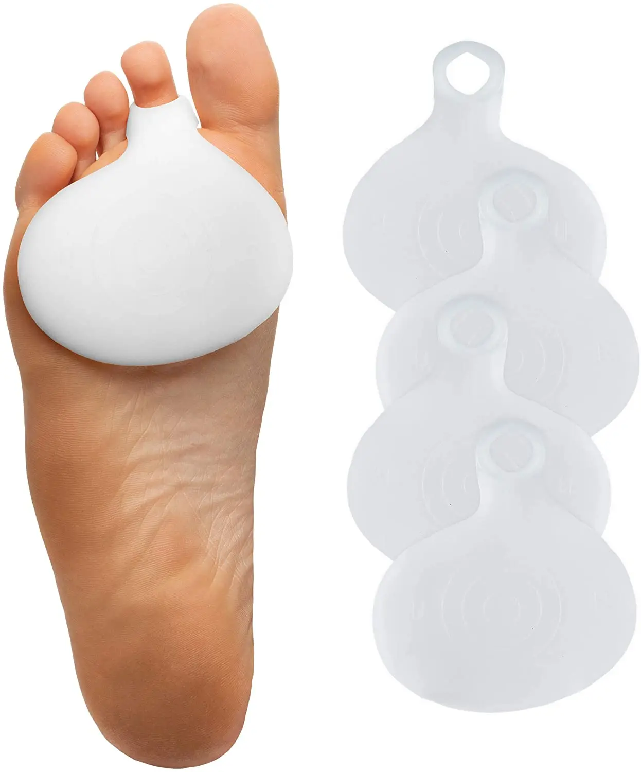 Silicone Gel Metatarsal Pads for Shoes Sore Ball Foot Care Tool Feet Pain Shoes Insoles Pads Cushion Forefoot
Silicone Gel Metatarsal Pads for Shoes Sore Ball Foot Care Tool Feet Pain Shoes Insoles Pads Cushion Forefoot