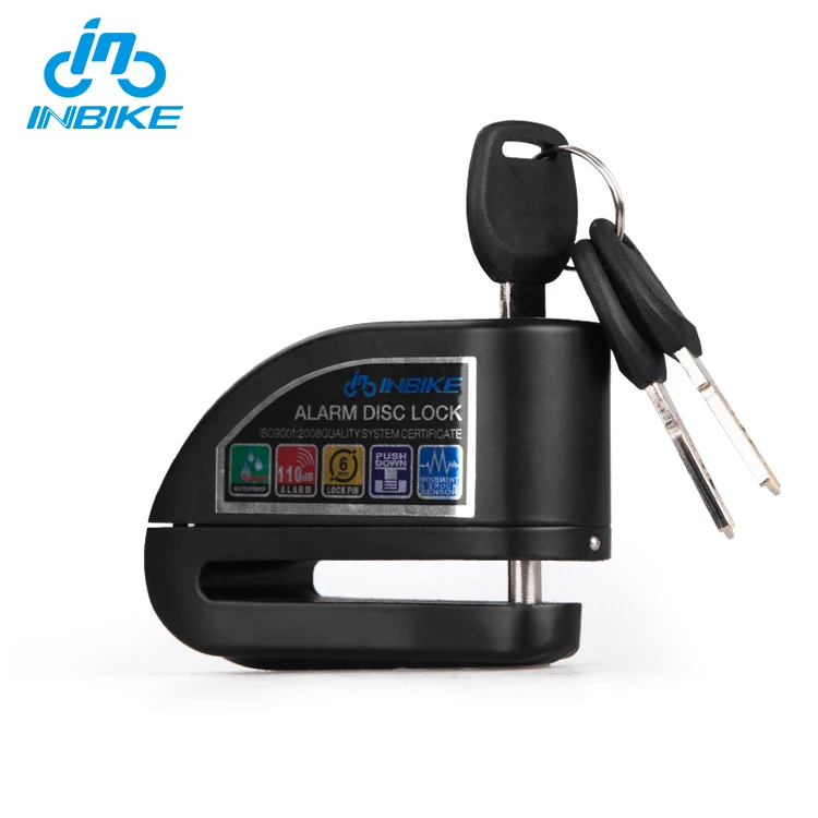 INBIKE Strong Function Waterproof Anti Theft Alarm Disk Brake Lock for Electric Scooter Bike Motorcycle, Yellow, blue, black, red, silver
INBIKE Strong Function Waterproof Anti Theft Alarm Disk Brake Lock for Electric Scooter Bike Motorcycle, Yellow, blue, black, red, silver
