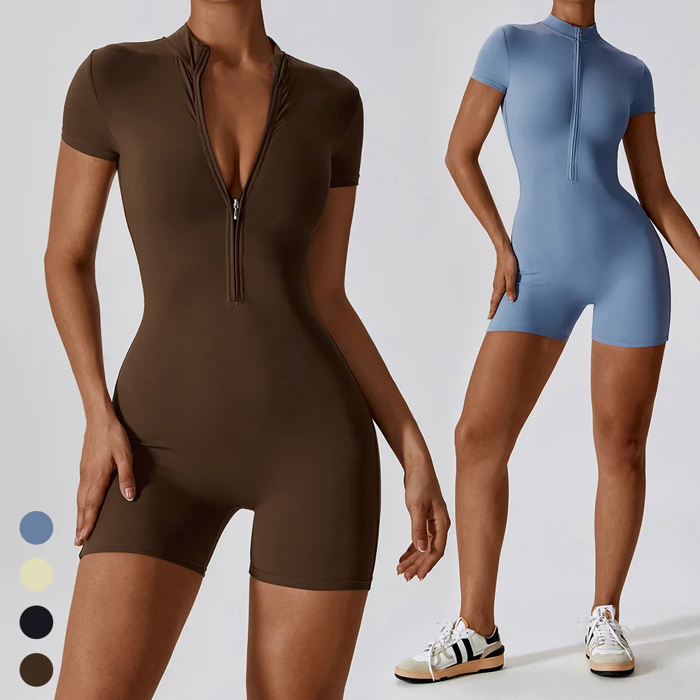 One Piece Activewear Quick Dry Breathable Gym Bodycon Zipper Jumpsuit Workout Rompers Girls Jumpsuits Playsuits Bodysuits Women
One Piece Activewear Quick Dry Breathable Gym Bodycon Zipper Jumpsuit Workout Rompers Girls Jumpsuits Playsuits Bodysuits Women